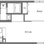 guesthouse sharehouse 세레누코트 신에고타 floorplan