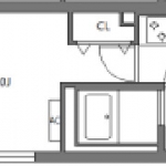 guesthouse sharehouse 세레누코트 신에고타 floorplan