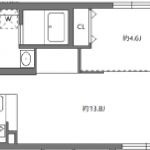 guesthouse sharehouse 세레누코트 신에고타 floorplan