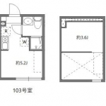 guesthouse sharehouse 엘미아 헤이와다이 floorplan