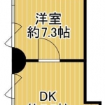 guesthouse sharehouse 霍梅尔公寓南马込Ⅱ floorplan