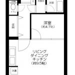 guesthouse sharehouse Fasine Mitaka High-Rise floorplan