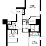 guesthouse sharehouse Abite Komagata Riverside floorplan