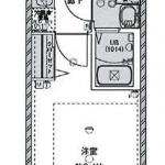guesthouse sharehouse Genovia Mizue floorplan