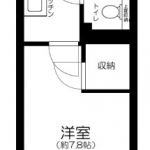 guesthouse sharehouse Pleur-Duke Kami-Shakujii floorplan