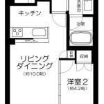 guesthouse sharehouse Auber Meguro floorplan