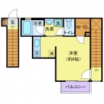 guesthouse sharehouse Amour Shimura floorplan