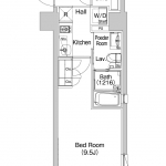 guesthouse sharehouse Proud Flat 神乐坂Ⅲ floorplan