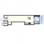guesthouse sharehouse U Residence Bentencho floorplan