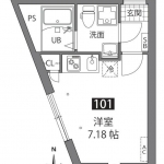 guesthouse sharehouse Azalea Itabashi floorplan