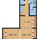 guesthouse sharehouse 프라임 어반 코가네이 혼마치 floorplan