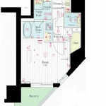 guesthouse sharehouse Sky Court Prime 龟户 floorplan