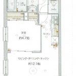 guesthouse sharehouse Rising Place Asakusa Yonbankan floorplan