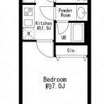 guesthouse sharehouse 프라임 어반 무사시코가네이 II floorplan