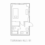 guesthouse sharehouse 鶴川ヒルズ floorplan1