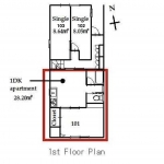 guesthouse sharehouse PREMIERE OHANAJAYA floorplan1