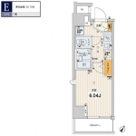 1Kのアパートメントタイプです。