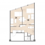guesthouse sharehouse OAKHOUSE AZABU JUBAN (Matsuo building) floorplan1